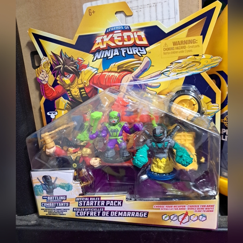 Legends Of Akedo Ninja Fury Official Rules Starter Pack - Multicolor